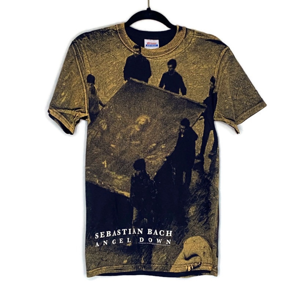 Sebastian Bach Angel Down Front & Back Graphic Tee - Picture 4 of 8
